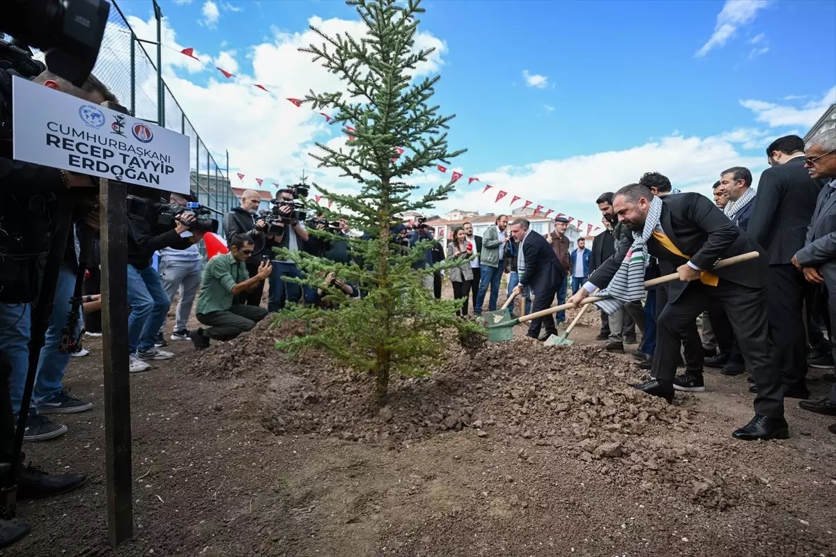 ak parti genel baskan yardimcisi acar filistinli gazeteciler icin fidan dikim toreninde konustu aciklamasi YAGg854q.jpg